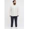 JACK & JONES PLUS SIZE regular casual overhemd met linnen Plus Size wit