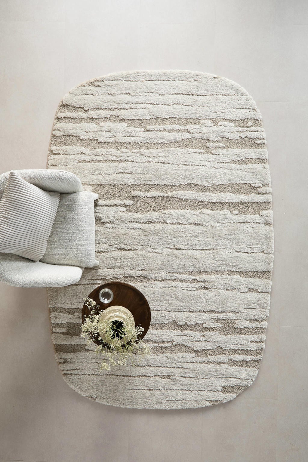 Studio LIVIT vloerkleed zand (230x160 cm)