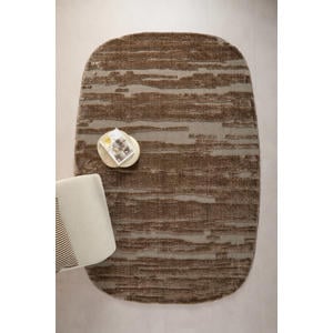vloerkleed bruin (290x200 cm)