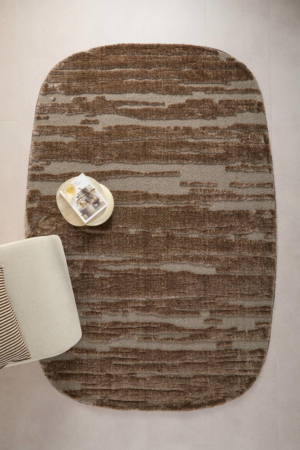 Studio LIVIT vloerkleed bruin (290x200 cm)