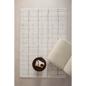 vloerkleed off white/zand (230x160 cm)