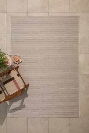 binnen- en buitenvloerkleed beige (290x200 cm)