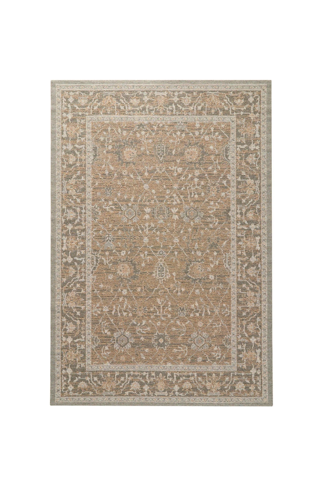 NOUS Living binnen- en buitenvloerkleed Golan bruin (290x200 cm)