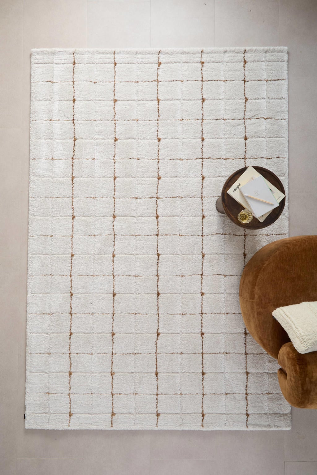 Studio LIVIT vloerkleed off white/zand (290x200 cm)