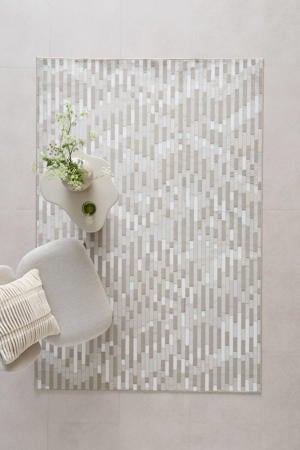 vloerkleed zand/off white (230x160 cm)