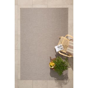 binnen- en buitenvloerkleed zand (290x200 cm)