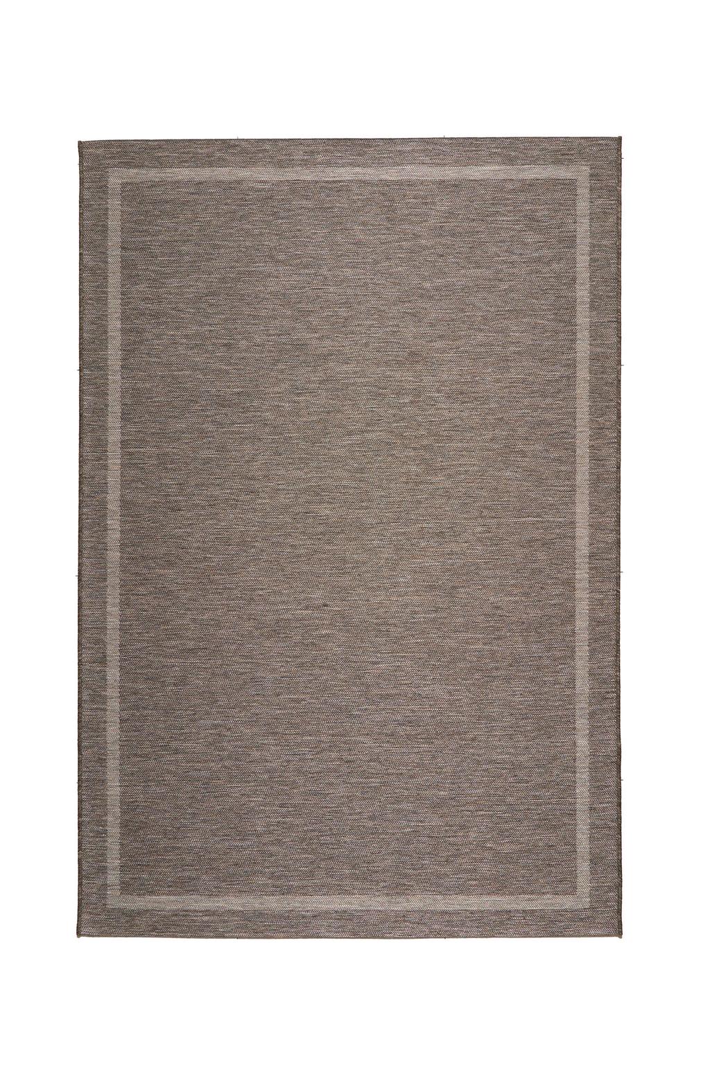 NOUS Living binnen- en buitenvloerkleed zwart (290x200 cm) (290x200 cm)