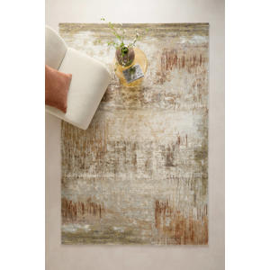 vloerkleed terra/groen (290x200 cm)