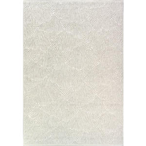 binnen- en buitenvloerkleed zand/off white (290x200 cm)