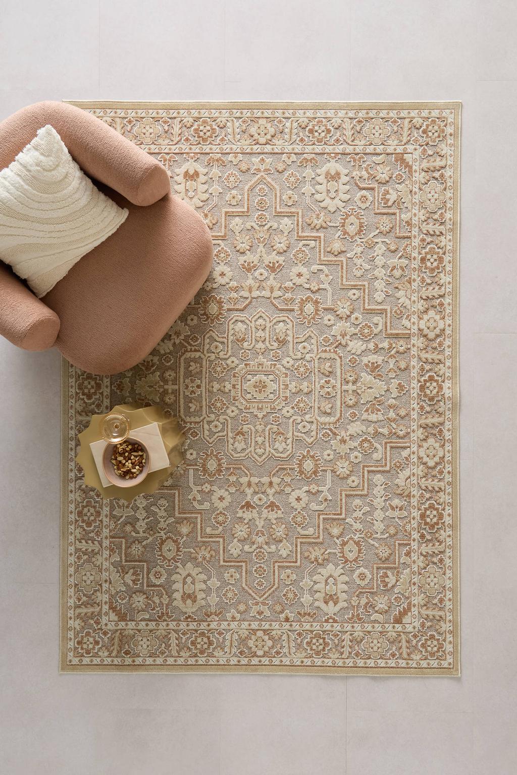 NOUS Living vloerkleed Greta zand (230x160 cm)
