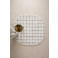 Studio LIVIT vloerkleed off white/antraciet (Ø160)