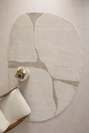 vloerkleed organisch zand (290x200 cm)