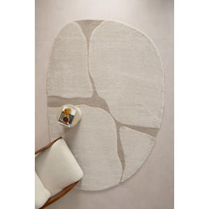 vloerkleed organisch zand (290x200 cm)