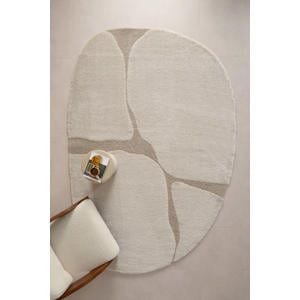 vloerkleed organisch zand (290x200 cm)