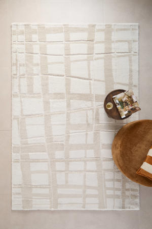 vloerkleed off white/zand (290x200 cm)