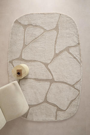 vloerkleed zand (290x200 S cm)