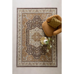vloerkleed bruin (290x200 cm)