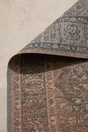 thumbnail: NOUS Living binnen- en buitenvloerkleed donkerbruin (230x160 cm)