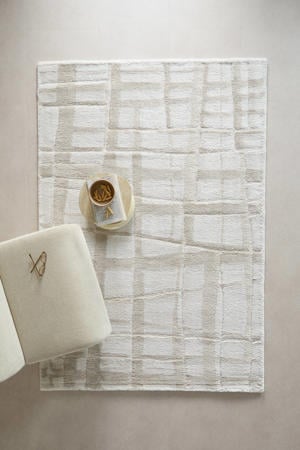 vloerkleed off white/zand (230x160 cm)