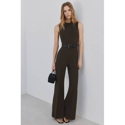 Mango jumpsuit bruin afbeelding