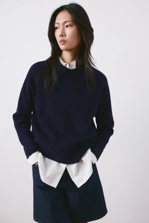 pullover donkerblauw