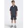 ONLY & SONS JUNIOR overhemd donkerblauw
