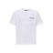ONLY & SONS JUNIOR T-shirt met backprint wit