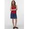 VERO MODA GIRL mouwloze top met hartjes rood