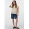 VERO MODA GIRL blousetop gebreid ecru