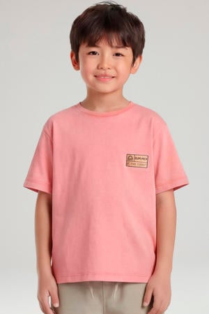 T-shirt koraaloranje