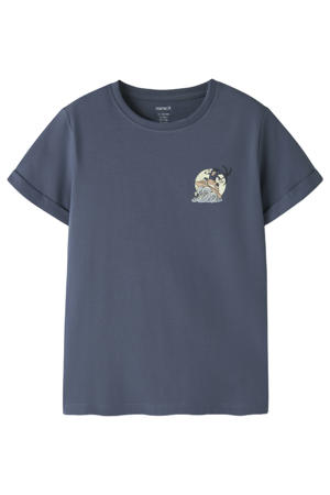 T-shirt blauw