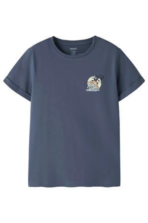 T-shirt blauw