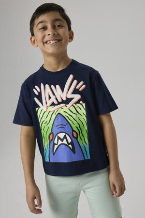 T-shirt donkerblauw