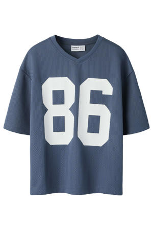 T-shirt blauw