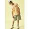 NAME IT KIDS T-shirt met backprint oranje