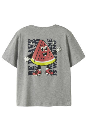 T-shirt grijs melange
