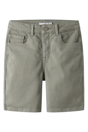 regular bermuda short grijsgroen