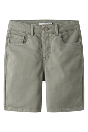 regular bermuda short grijsgroen