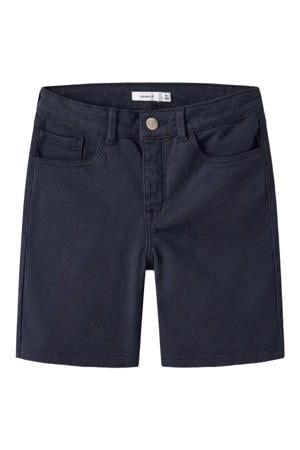 regular bermuda short donkerblauw donkerblauw