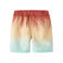 NAME IT KIDS zwemshort aquablauw/oranje/rood