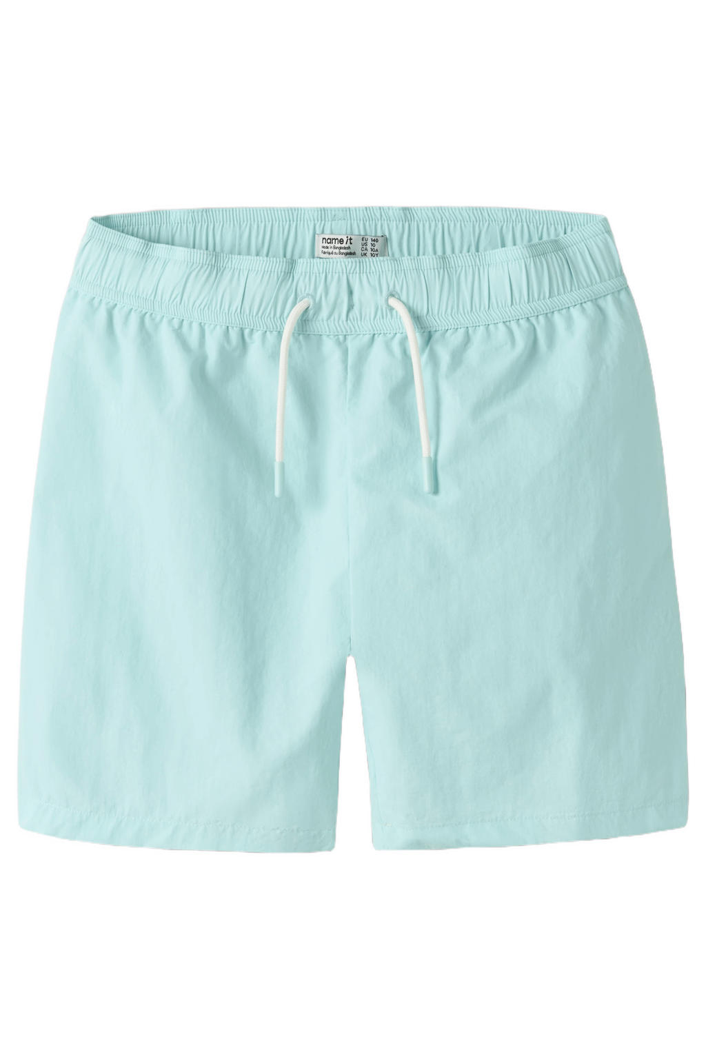 NAME IT KIDS zwemshort aquablauw