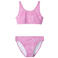 NAME IT KIDS crop bikini met zebraprint roze