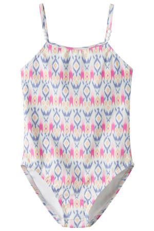 badpak paars/roze/wit