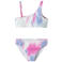 NAME IT KIDS one shoulder bikini blauw/roze/wit