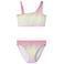 NAME IT KIDS one shoulder bikini roze/groen