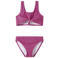 NAME IT KIDS crop bikini met glitters roze
