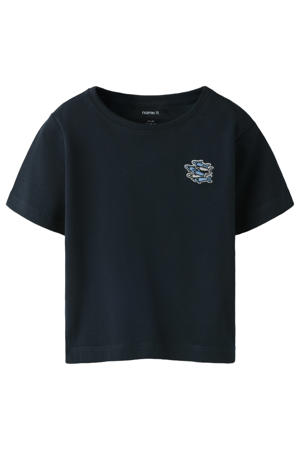 T-shirt donkerblauw