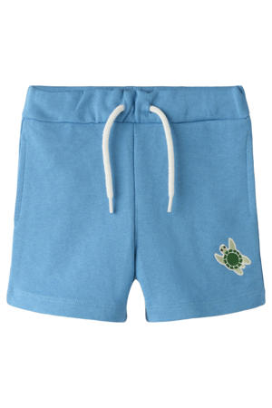regular sweatshort blauw