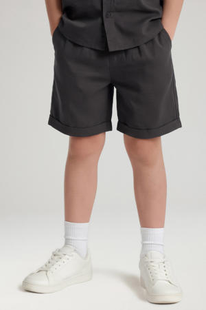 regular casual short donkerblauw