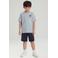 NAME IT KIDS regular sweatshort donkerblauw